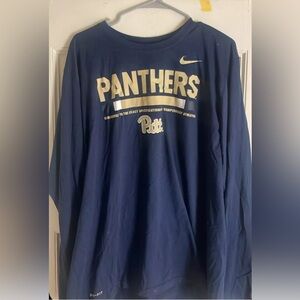 Pitt Panthers - Team Issued Nike Dri-fit Long Sleeve